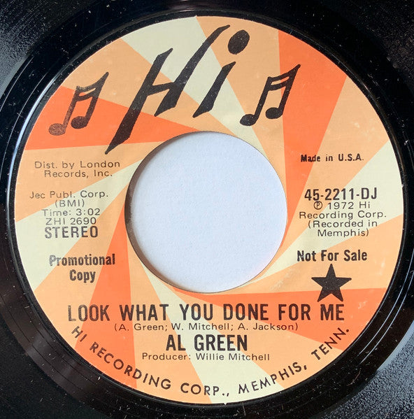 Al Green - Look What You Done For Me
