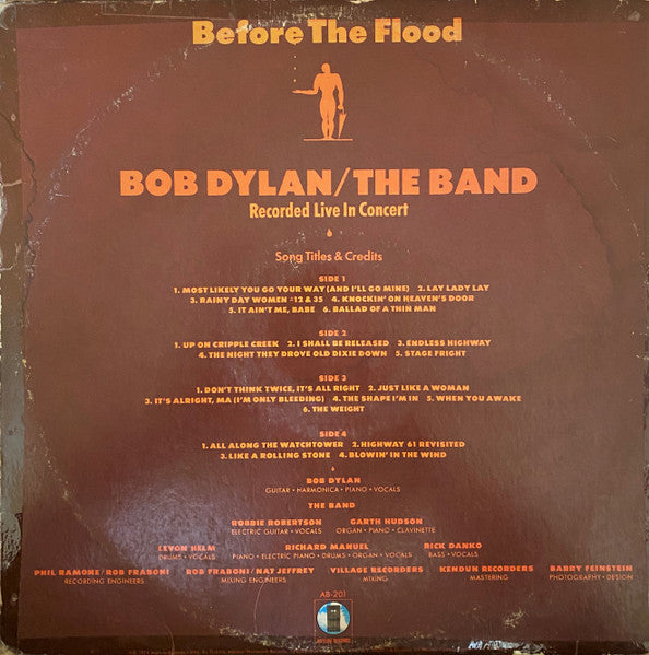 Bob Dylan - Before The Flood