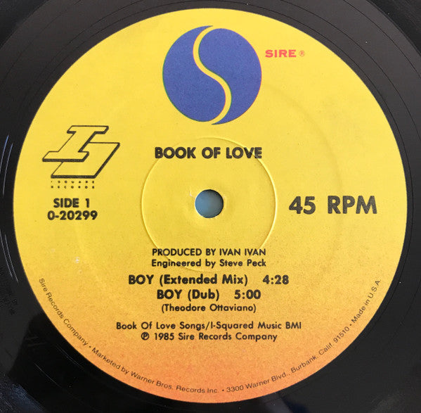 Book Of Love - Boy