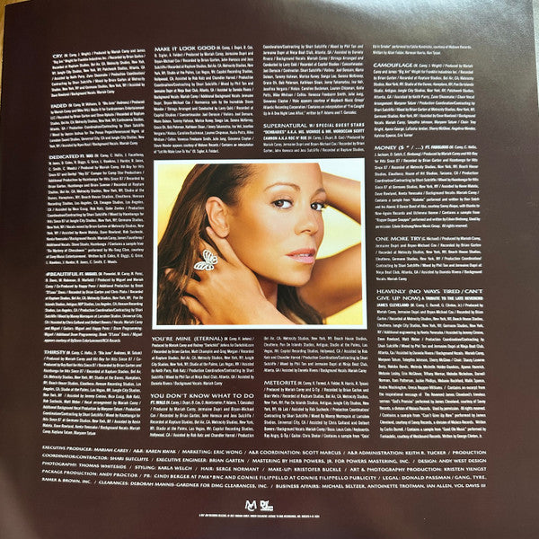 Mariah Carey - Me. I Am Mariah ...The Elusive Chanteuse (CLEAR VINYL)