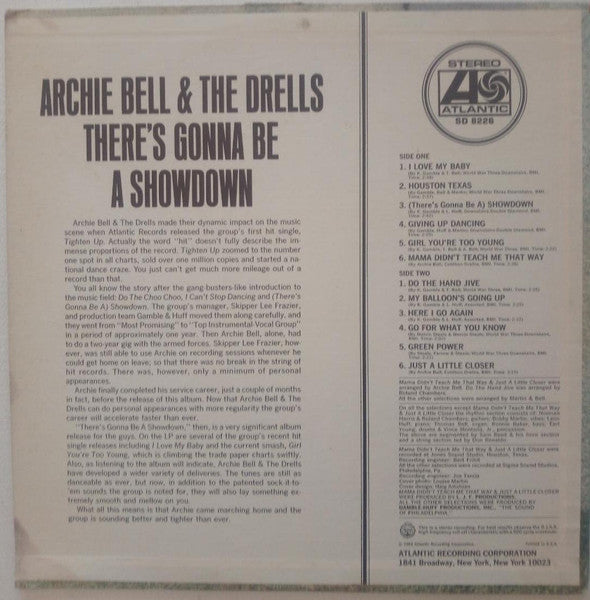 Archie Bell & The Drells - There's Gonna Be A Showdown