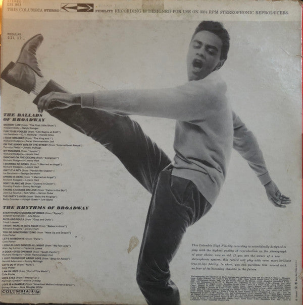 Johnny Mathis - The Rhythms And Ballads Of Broadway