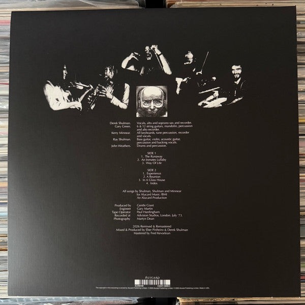 Gentle Giant - In A Glass House (180g, CLEAR VINYL, REMASTERED]
