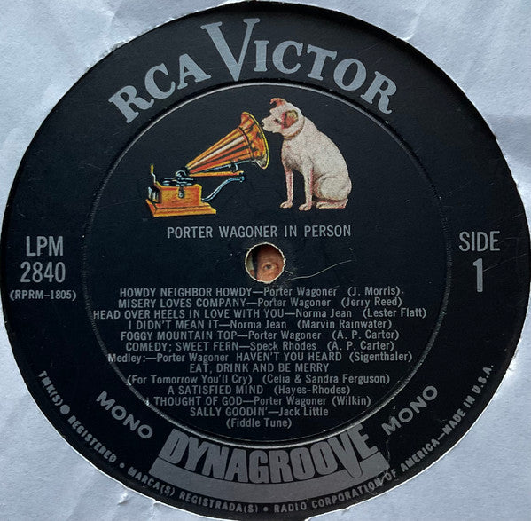 Porter Wagoner - In Person Recorded Live