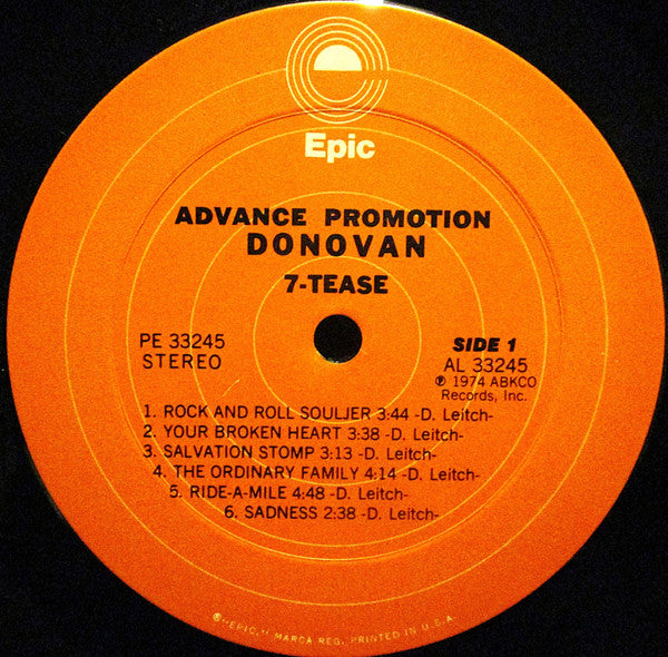 Donovan - 7-Tease