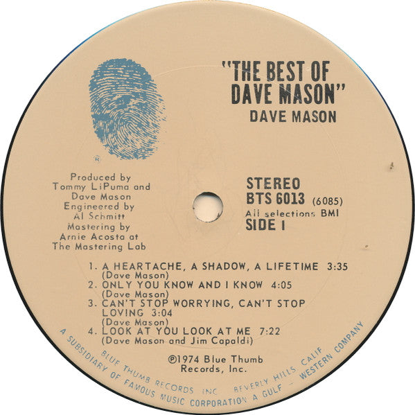 The Best Of Dave Mason