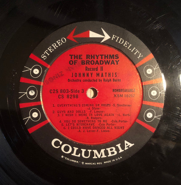Johnny Mathis - The Rhythms And Ballads Of Broadway