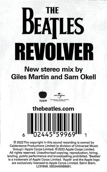 The Beatles - Revolver [180g, Half-Speed Remix / Remaster, 2022]