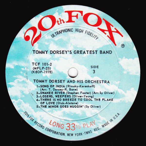 Tommy Dorsey's Greatest Band