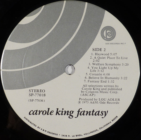 Carole King - Fantasy