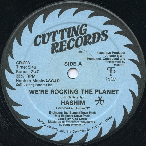 Hashim - We're Rocking The Planet