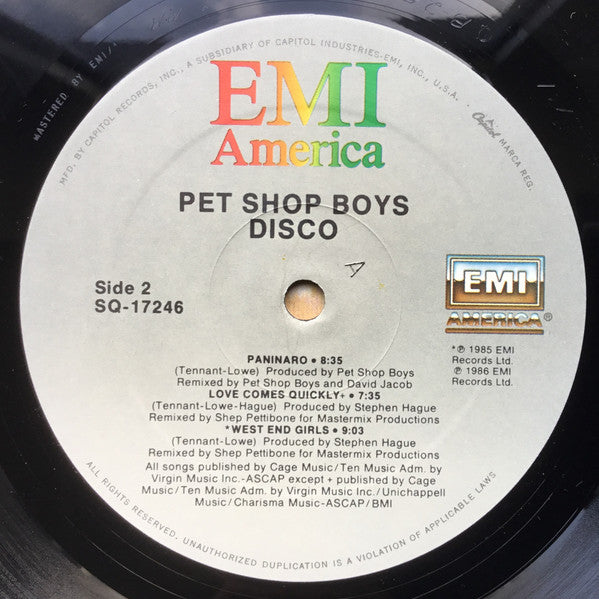 Pet Shop Boys - Disco