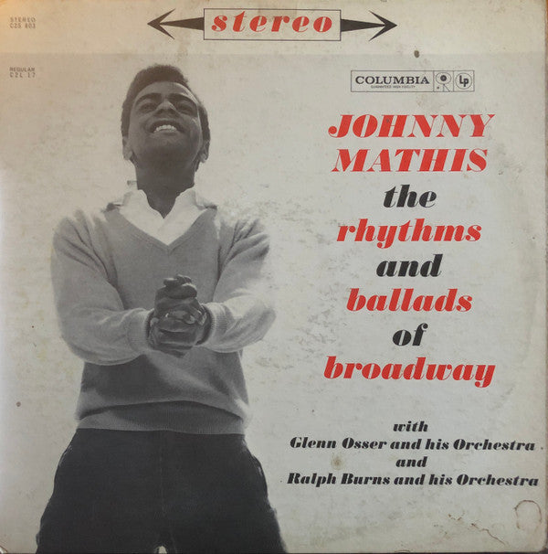 Johnny Mathis - The Rhythms And Ballads Of Broadway