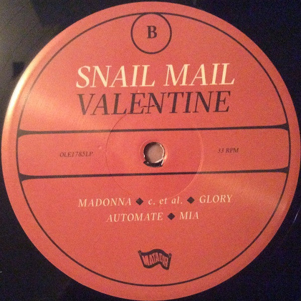 Snail Mail (2) - Valentine