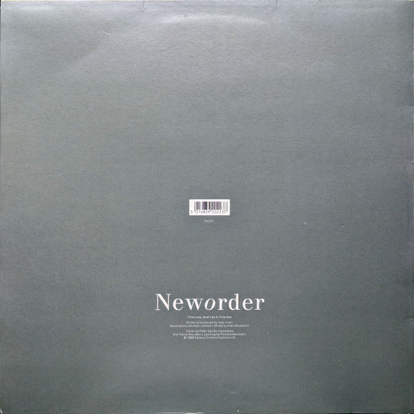 New Order - Fine Time