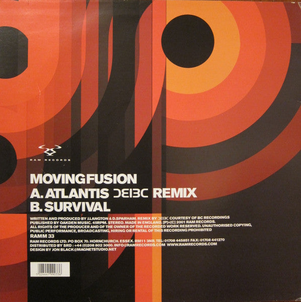 Moving Fusion - Atlantis (Bad Company Remix) / Survival
