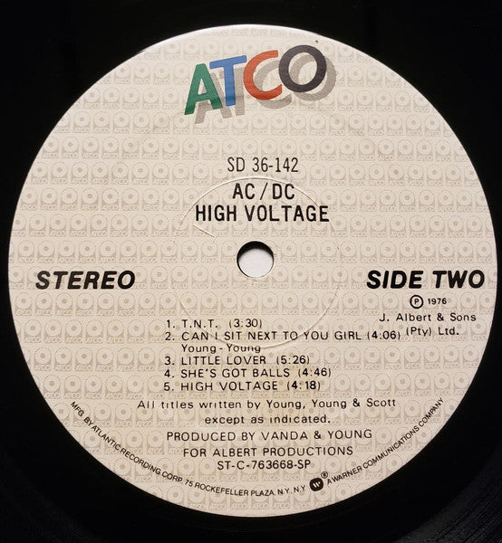 AC/DC - High Voltage