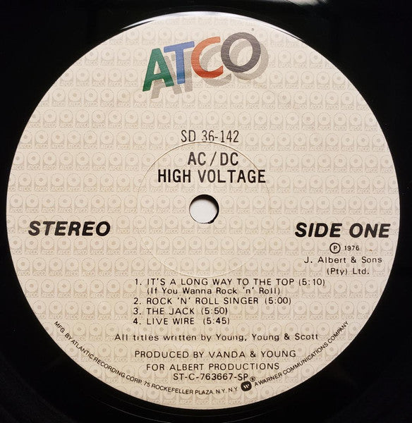 AC/DC - High Voltage