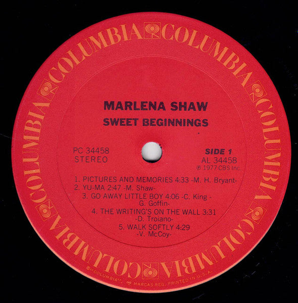 Marlena Shaw - Sweet Beginnings