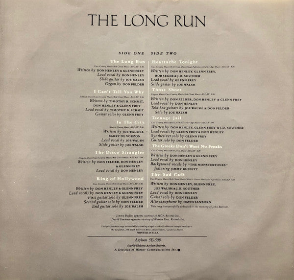 Eagles - The Long Run