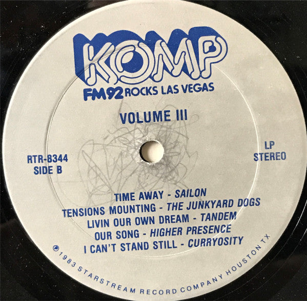 Various - KOMP FM 92 Volume 3