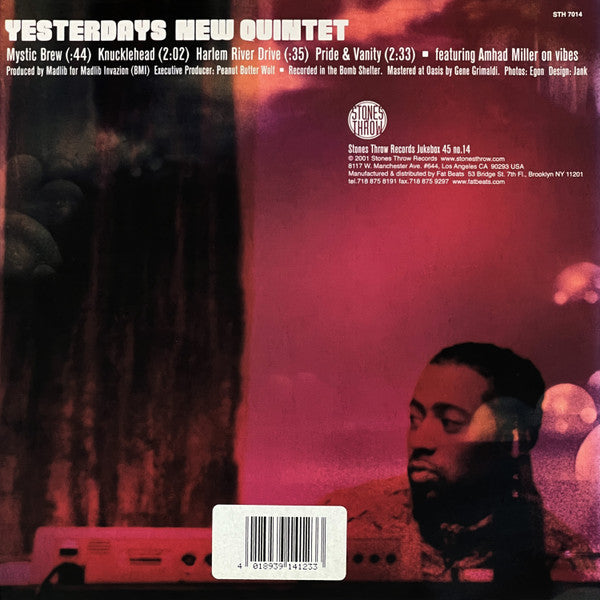 Yesterdays New Quintet - Bomb Shelter EP