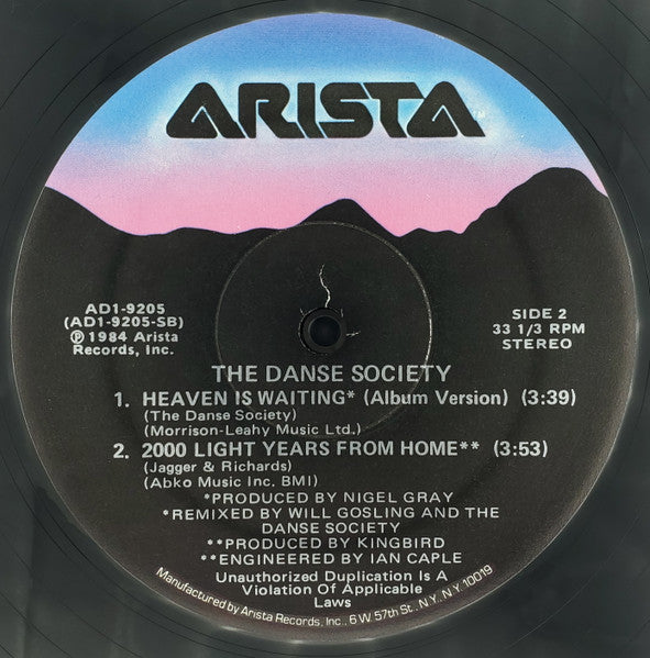 The Danse Society - Heaven Is Waiting