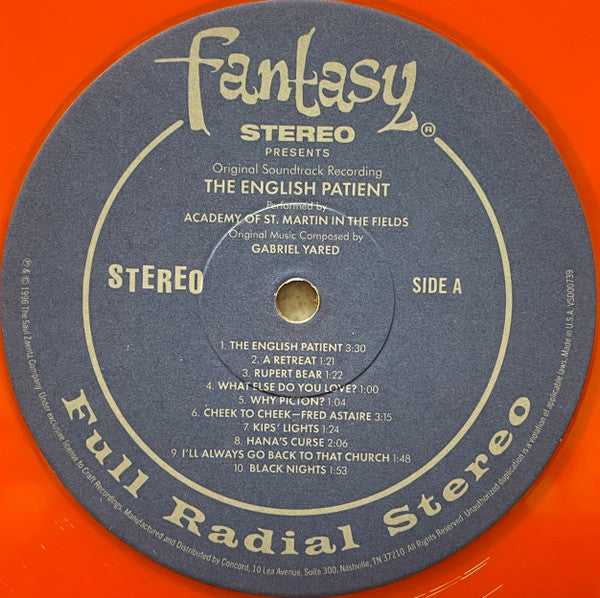 The English Patient (Original Soundtrack Recording)