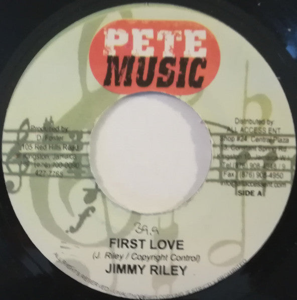 Jimmy Riley - First Love / Light it up