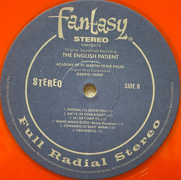 The English Patient (Original Soundtrack Recording)