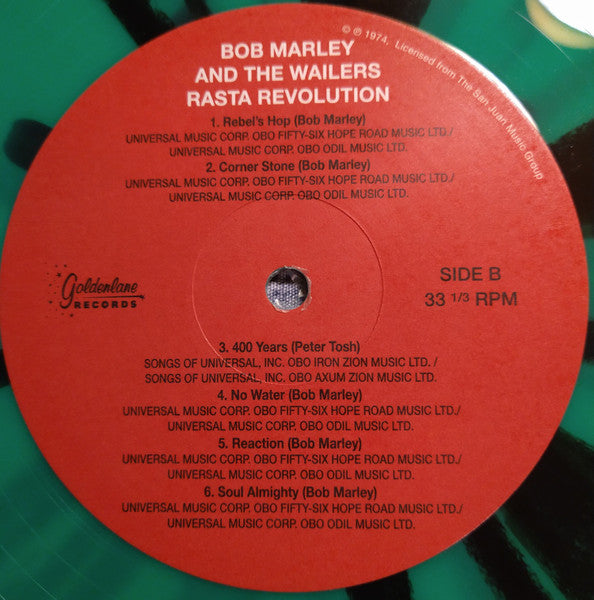 Bob Marley & The Wailers - Rasta Revolution [GREEN SPLATTER]