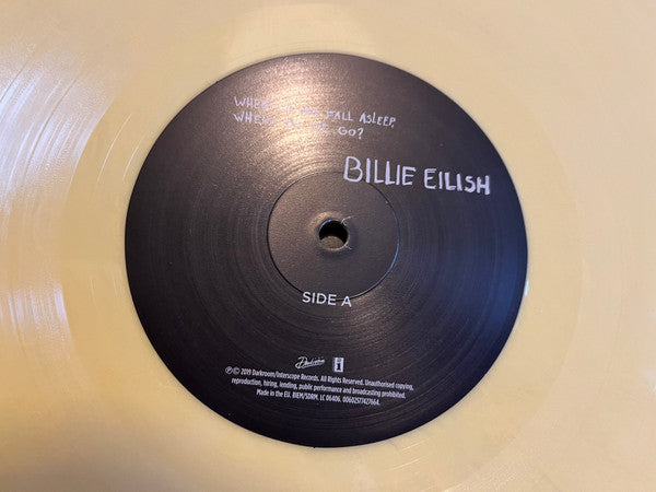 Billie Eilish - When We All Fall Asleep, Where Do We Go? [YELLOW VINYL]