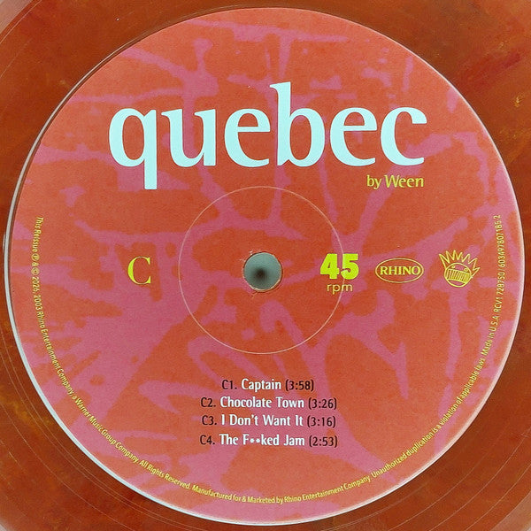 Ween - Quebec [RED + MAGNETA]