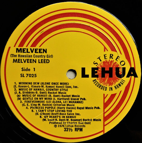 Melveen Leed - Melveen (The Hawaiian Country Girl)