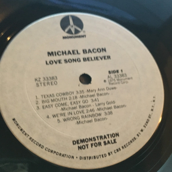 Michael Bacon - Love Song Believer