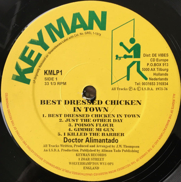 Dr. Alimantado - Best Dressed Chicken In Town