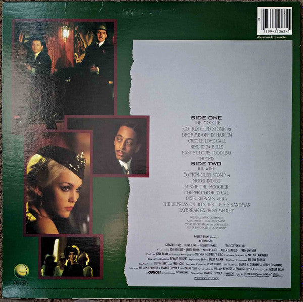 John Barry - The Cotton Club (Original Motion Picture Sound Track)