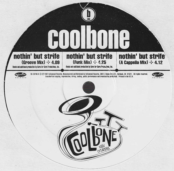 Coolbone - Nothin' But Strife