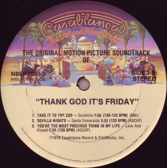 Various - Thank God It's Friday (The Original Motion Picture Soundtrack)