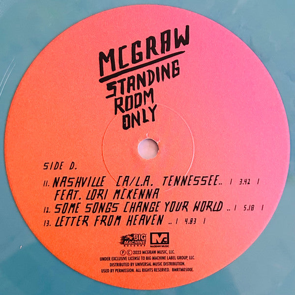 Tim McGraw - Standing Room Only