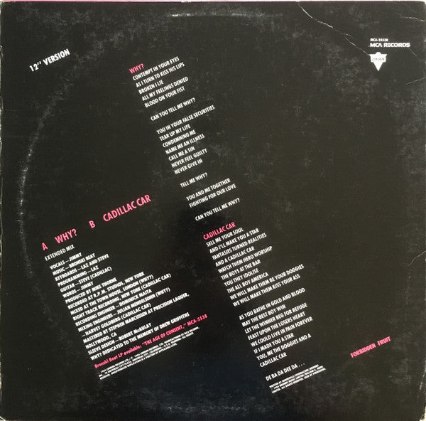 Bronski Beat - Why? (12" Version)