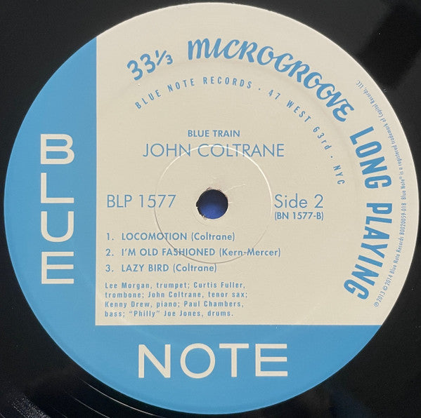 John Coltrane - Blue Train [BLUE NOTE, 2014]