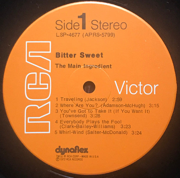 The Main Ingredient - Bitter Sweet