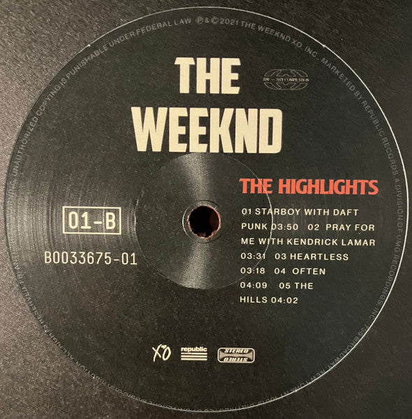 The Weeknd - The Highlights [GREATEST HITS]