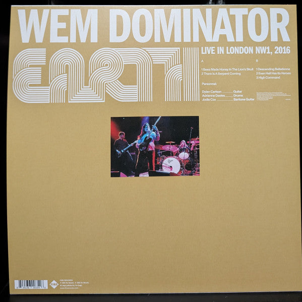 Earth (2) - WEM Dominator (Live In London NW1, 2016)