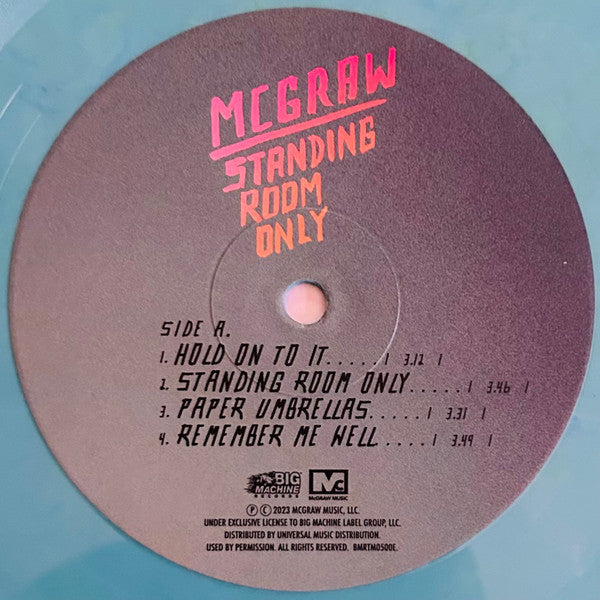 Standing Room Only by Tim McGraw – Record Selector