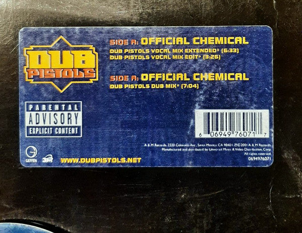 Dub Pistols - Official Chemical
