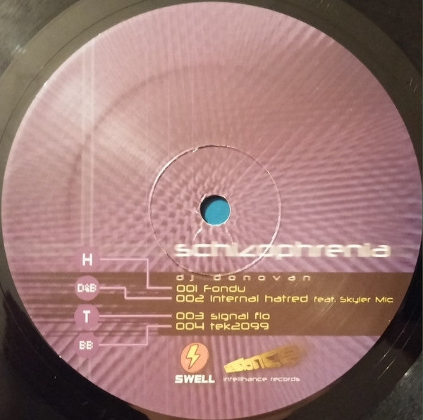 DJ Donovan - Schizophrenia E.P.