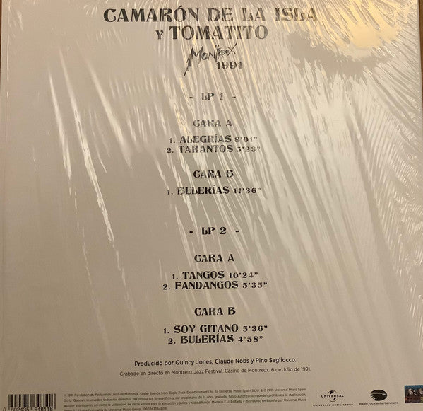El Camarón De La Isla - Montreux 1991