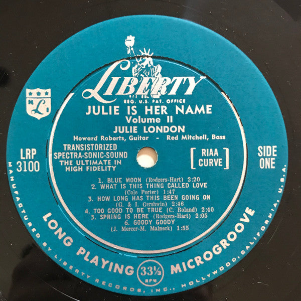 Julie Is Her Name (Volume Two)